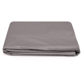 gotu Twin Fitted Sheet 100% Egyptian Cotton - Long Staple Fiber, Lustrous, Sateen Weave Fitted Sheet Twin Size - 400 Thread Count, 16'' Deep Pocket Twin Fitted Sheet, Pack of 1 – Dark Grey