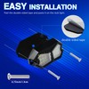 GZ5CG Led Rock Lights White 6 Pods 18LEDs 210 Degree