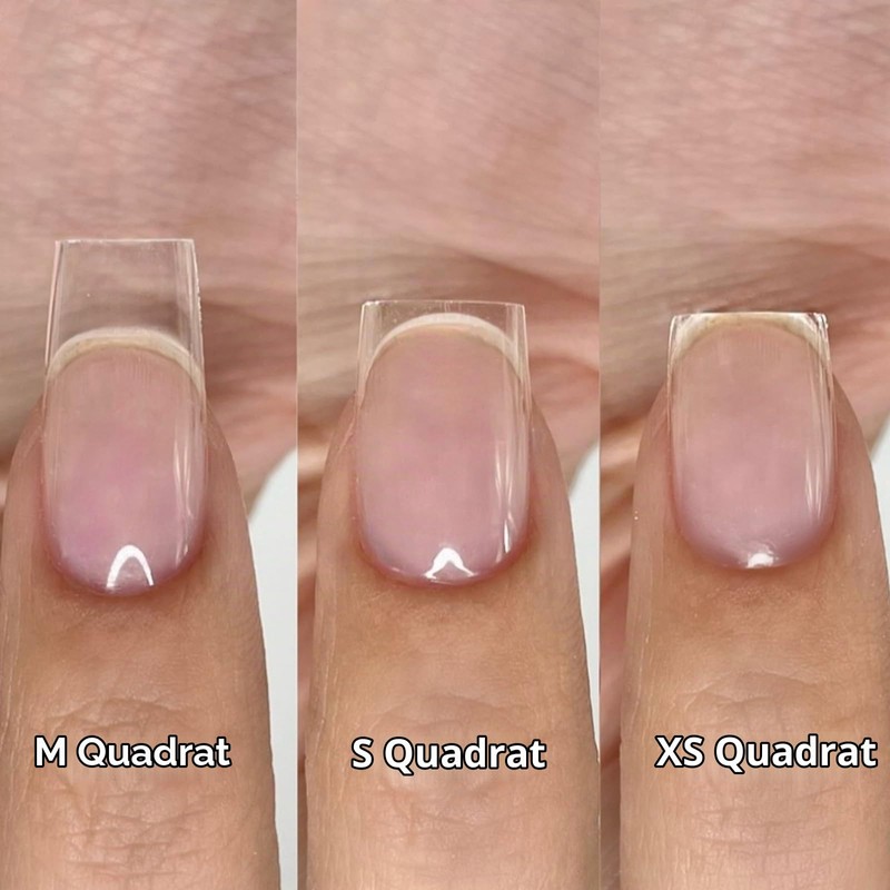 Venares Pack of 500 Extra Short Soft Gel Artificial Nail