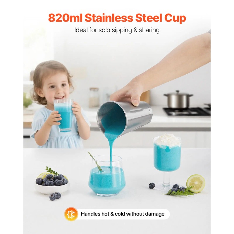 150W Electric Single Head Drink Mixer Blender Machine Dual Speed