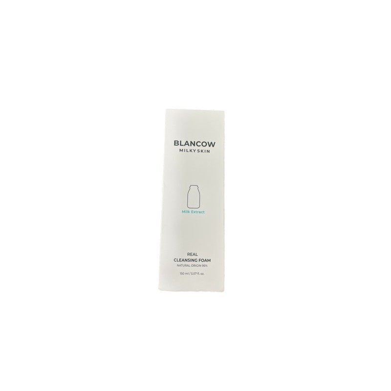 Blancau Real Milk Cleansing Foam 150ml / 블랑카우 리얼 밀크