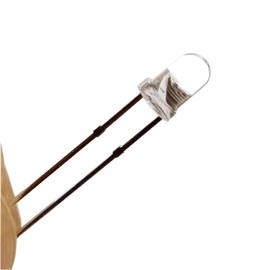 Cleiscry 100pcs 3MM LED Diode 3 MM Assorted Kit White Green Red Blue Yellow Purple/UV 395nm RGB Fast Slow Flash DIY Light Emitting Diodes (100pcs 3mm IR 940nm)