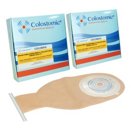 Bolsa Colostomía Adulto Caja 20 Piezas Recortable Y Drenable