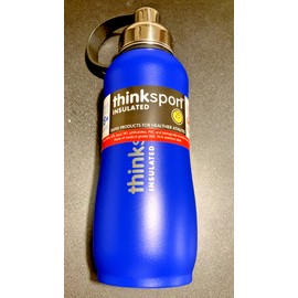 Thinksport Insulated Sport Bottle Blue 25 oz 750ml Medical Grade