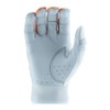 Victus MOG Adult Batting Gloves, White/Orange, AL