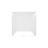 G.E.T. ML-90-W 12" Square Plate, White, Large