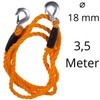 Tow Rope Recovery Rope Tow Rope 2 Hooks Towing Aid