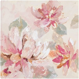 Fine Art Canvas Blushing Spring I Canvas Wall Decor by Artist Lanie Loreth for Living Room, Bedroom, Bathroom, Kitchen, Office, Bar, Dining & Guest Room - Ready to Hang - 32 in x 32 in