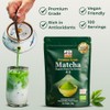 Double Dragon Organic Matcha Green Tea Powder - Premium Ceremonial