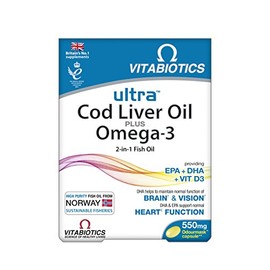 Vitabiotics Ultra Vitabiotics Ultra Cod Liver Oil - 60 Capsules