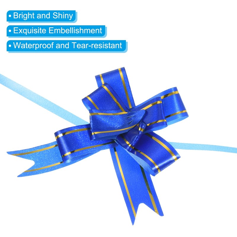 PATIKIL 13-Inch Pull Bows Ribbon, 100 Pack Gift Wrapping String