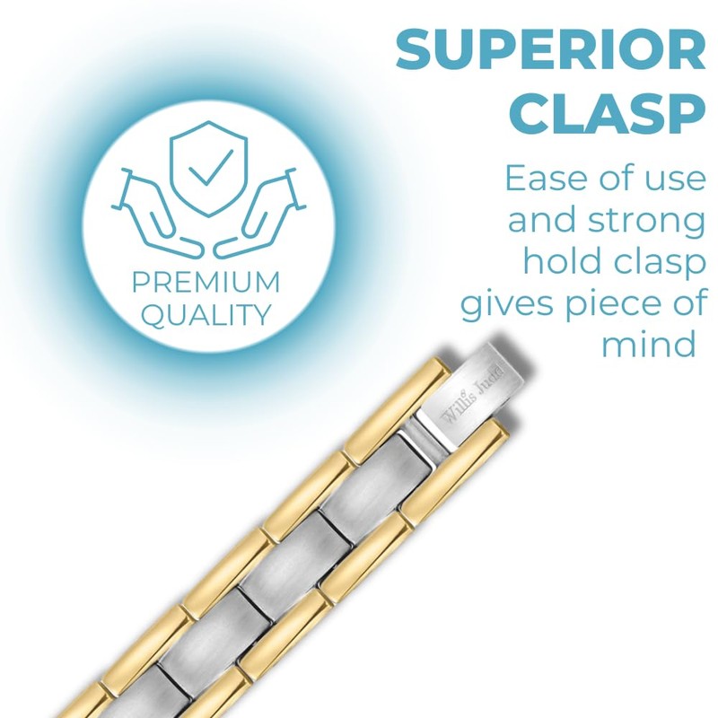 Willis Judd Ultra Strength Magnetic Bracelet - Magnetic Bracelets for