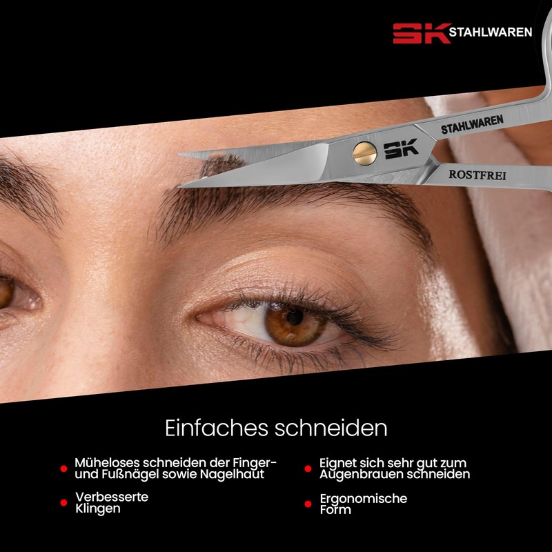 SK STAHLWAREN Premium - for cutting nails and skin residues.