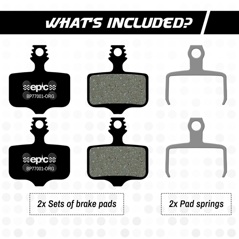 epic Disc Brake Pads for SRAM Rival, RED, Apex, Force,