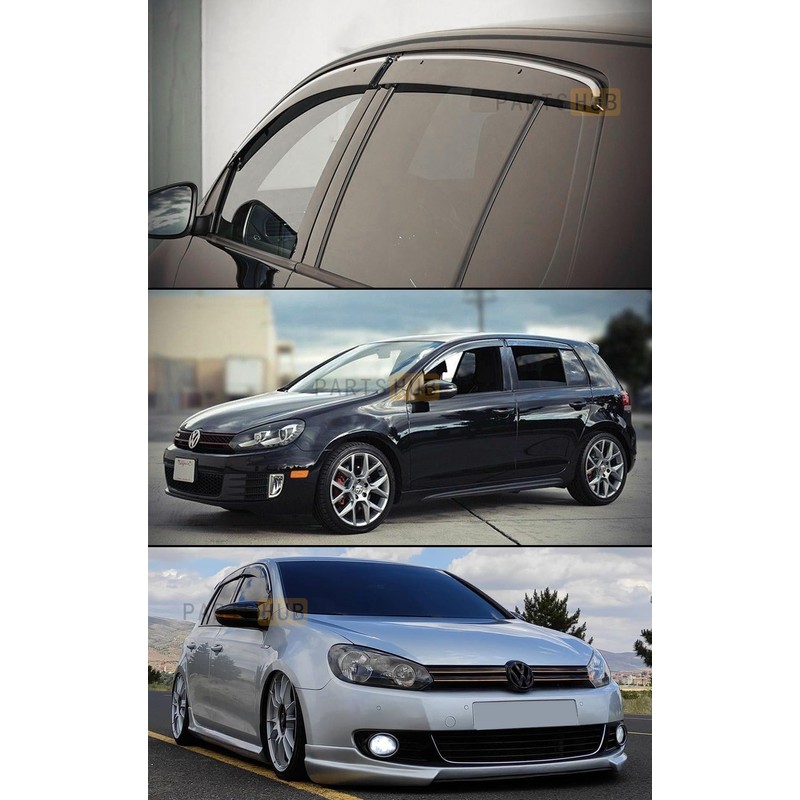 Fits for 2010-2014 VW Volkswagen Golf 6 MK6 Hatchback Chrome