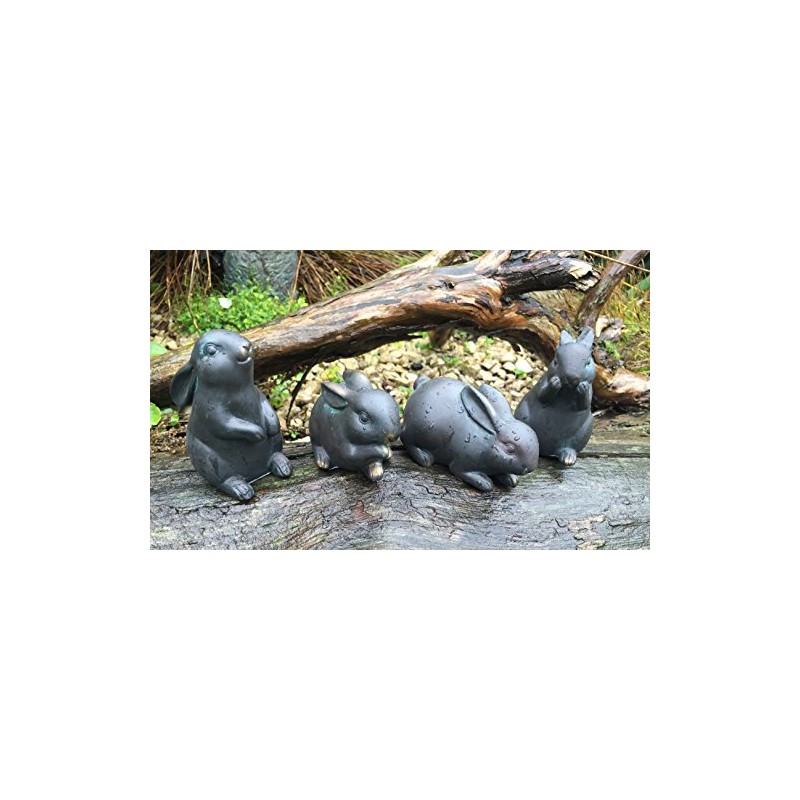 London Ornaments Rabbits set of 4