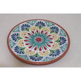 APS Arabesque 84685 Melamine Plate Diameter 26.5 cm Height 2 cm Interior Decor: Spanish Design Exterior Decor: Terracotta Look