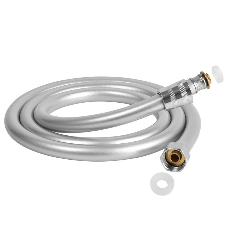 OSDUE Shower Hose, 1.5m PVC Universal Shower Pipe Anti-Kink, Standard