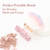 JSCARLIFE Makeup Powder Brush, Large Powder Brush for Loose or