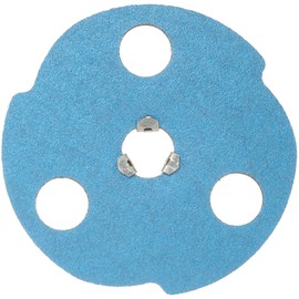 Norton BlueFire F826P AVOS Edger Speed-Lok Abrasive Disc, Fiber Backing, Zirconia Alumina, 4-1/2" Diameter, Grit 36 (Box of 25)