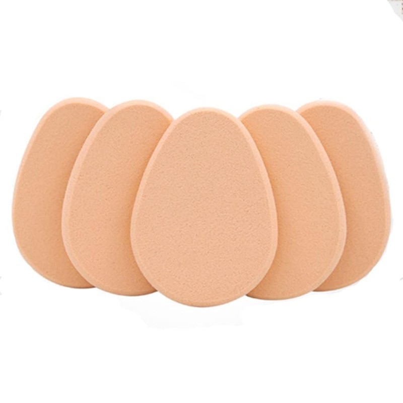 Makeup Sponge Blender, 5 Pieces Beige Beauty Blending Sponges for