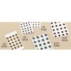 TIEMCO Hairline Holographic Eye 1/4#153 Gold