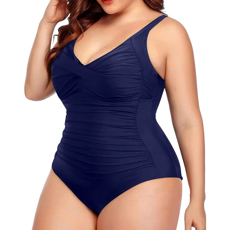 Yonique Traje de baño de una Pieza para Mujer, Talla