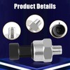 FUSCH 100 PSI Pressure Transducer Sensor with Connector Harness, 1/8"NPT