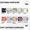 KINCMAX Premium Shower Caddy - Self Adhesive Shower Organizer with
