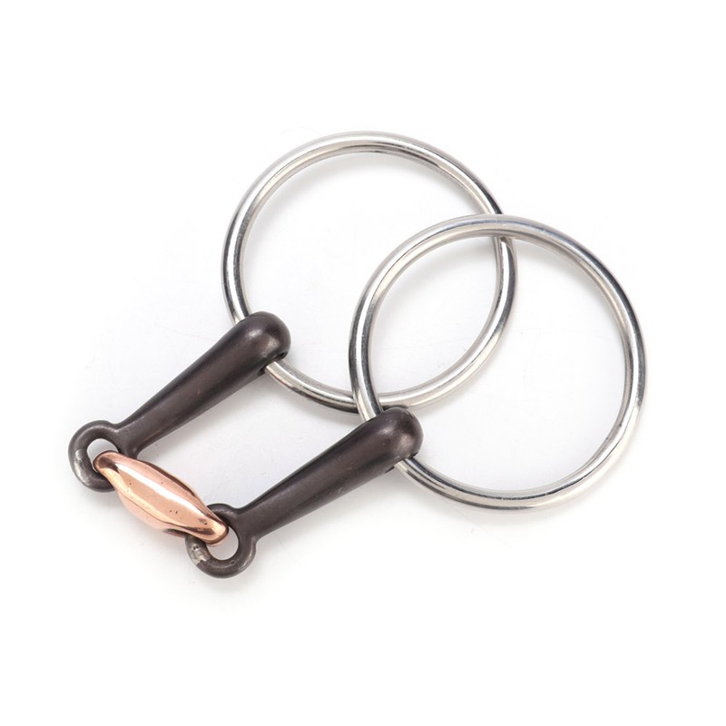 Durable Stainless Steel Ring Snaffle Mouth Horse Bit with Elliptical