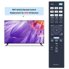 RMT-AA231U Replacement Remote Control Applicable for Sony 7.2ch Home Theater AV Receiver STRDH770 STR-DH770