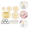FOMIYES Donut Hair Bun Maker Set for Women Lightweight Sponge