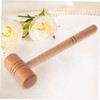 TEHAUX Wooden Handle Jewelry Hammer Tool for Jewelry Making Repair