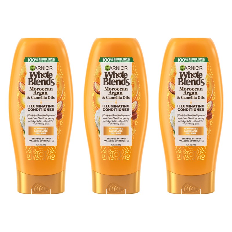 Garnier Whole Blends Illuminating Conditioner Moroccan Argan and Camellia Oils