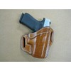 Azula OWB Leather 2 Slot Molded Pancake Belt Holster for