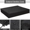Waterproof Sandpit Cover, 150 x 150 x 20 cm, Dustproof