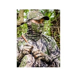 Natural Gear Breathable Face Neck Shield SC2, Camo Neck Gaiter Mask for Men, Breathable Face Mask for Spring Hunting, Moisture-Wicking Camo Face Mask with Two-Way Stretch Material