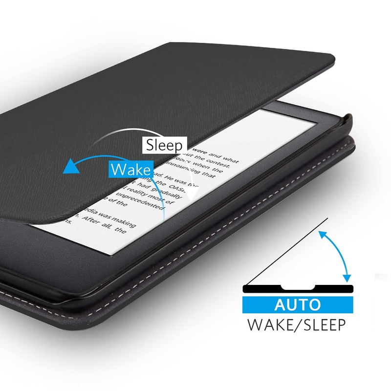 CoBak Case for 6" E-Reader - PU Leather Smart Cover