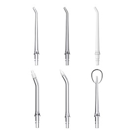 Replacement Heads for JTF Water Flosser, Water Flosser Replacement Tips Oral Irrigator Jet Tip Only Compatible JTF F200 F300 6pack