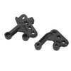Motorcycle Foot Pegs Bracket Set Metal Construction Stable High Strength
