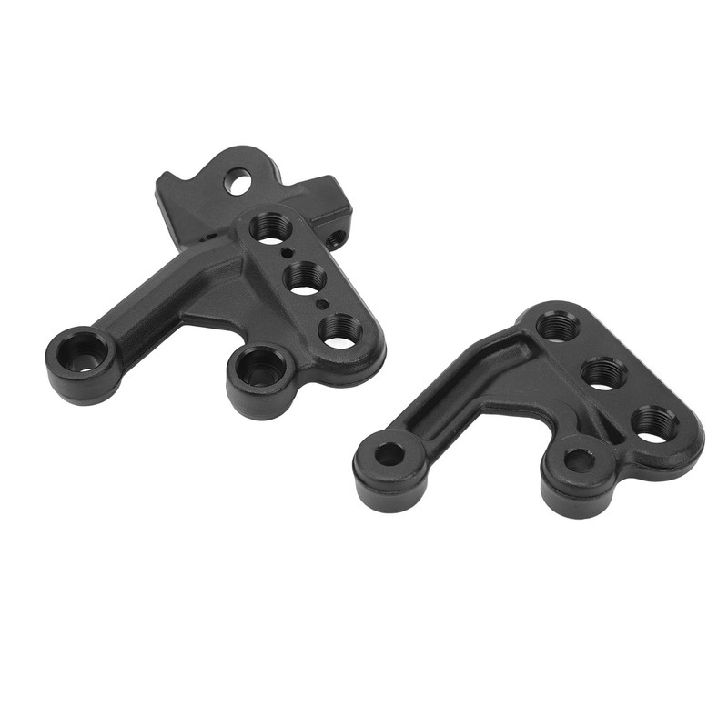Motorcycle Foot Pegs Bracket Set Metal Construction Stable High Strength