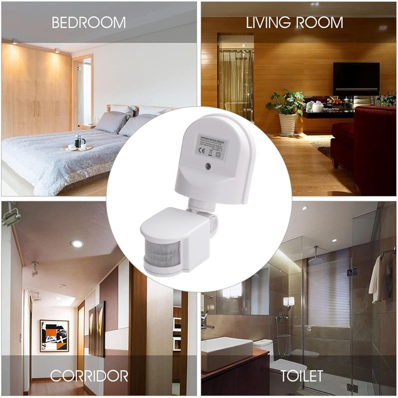 Greluma 1 x AC 220V-240V PIR Body Motion Sensor Infrared