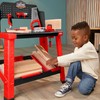 Little Tikes Creative Construction Workbench with 15+ Accessories, Pretend Play