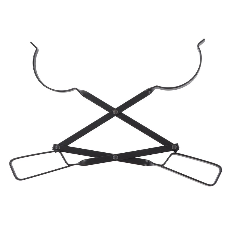 Fireplace Tong Iron Campfire Firewood Tong Log Grabber with Enlarging