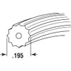 Prime-Line P 7950 Screen Retainer Spline, 0.195 In., 25 ft.,
