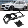 2Pcs Rear Air Conditioning Vent Cover Back Outlet Decorative Frame