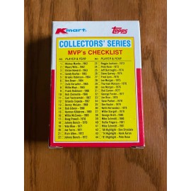 1982 Topps Kmart 20th Anniversary Complete Baseball Card Set Mickey Mantle etc