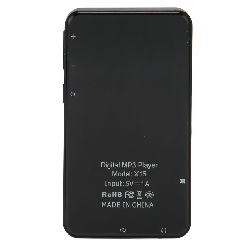 Bluetooth 5.0 MP3 Player 3.6 Inch Touch Screen Smart Noise