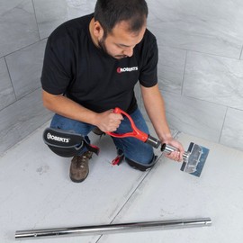 Roberts Wide Heavy-Duty Convertible Floor Scraper and Stripper with Adjustable Handle, 6-Inches