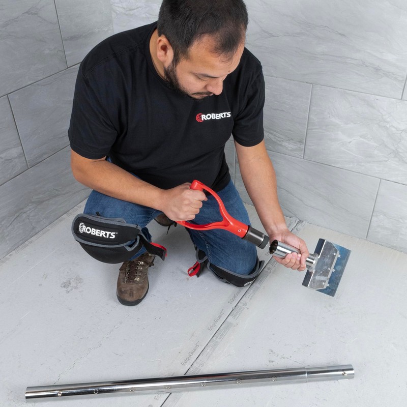 Roberts Wide Heavy-Duty Convertible Floor Scraper and Stripper with Adjustable